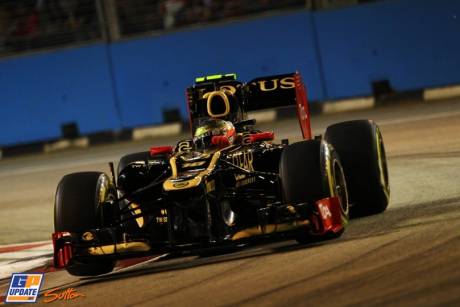 Romain Grosjean, Lotus F1 Team, E20