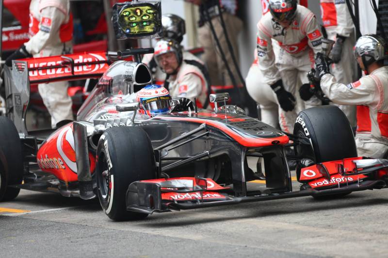 Jenson Button, McLaren Mercedes, MP4-28